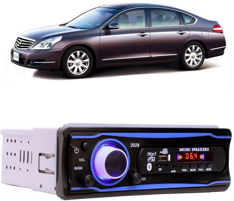 Bluedrum Blue Stereo-999 BLUETOOTH/USB/SD/AUX/FM/MP3 (BLUE & Black)-452 Car Stereo  (Single Din)