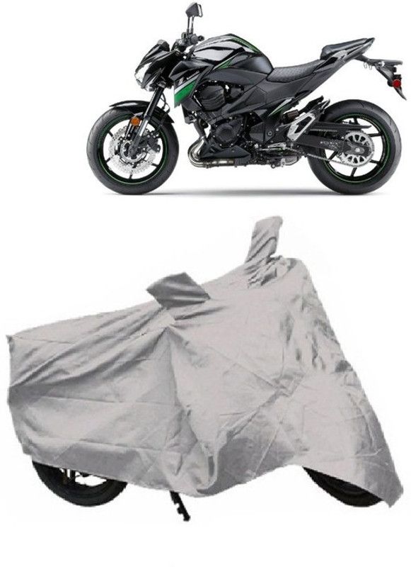 BIKECOVER Two Wheeler Cover for Hero  (Glamour FI, Silver)
