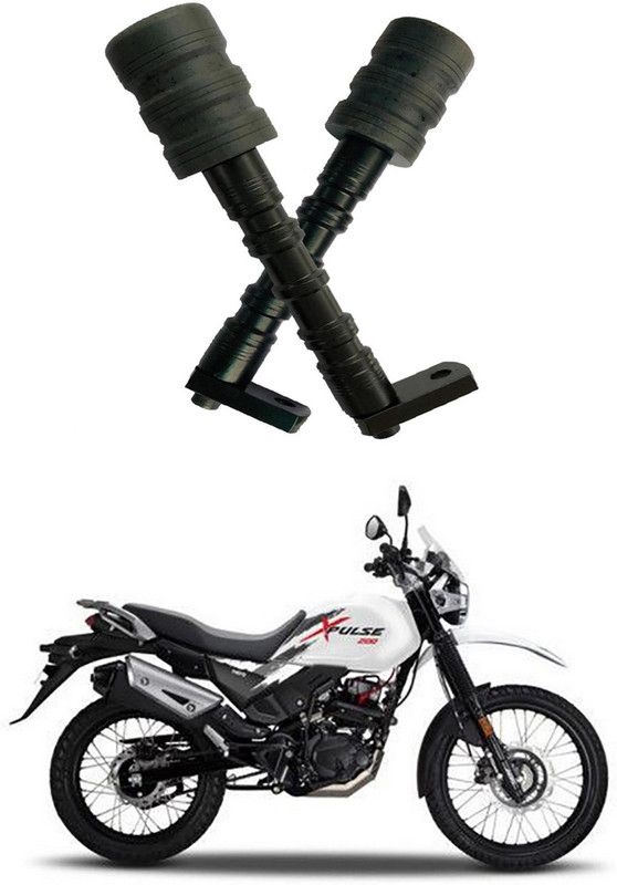 Enfield Works Super Strong Universal Bike Crash Guard Black / Slider E -137  (Universal For Bike)
