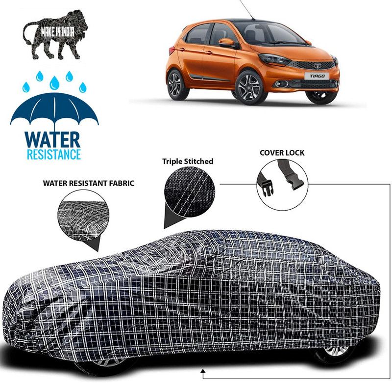 Purpleheart Car Cover For Toyota Innova Crysta (Without Mirror Pockets)  (Grey)