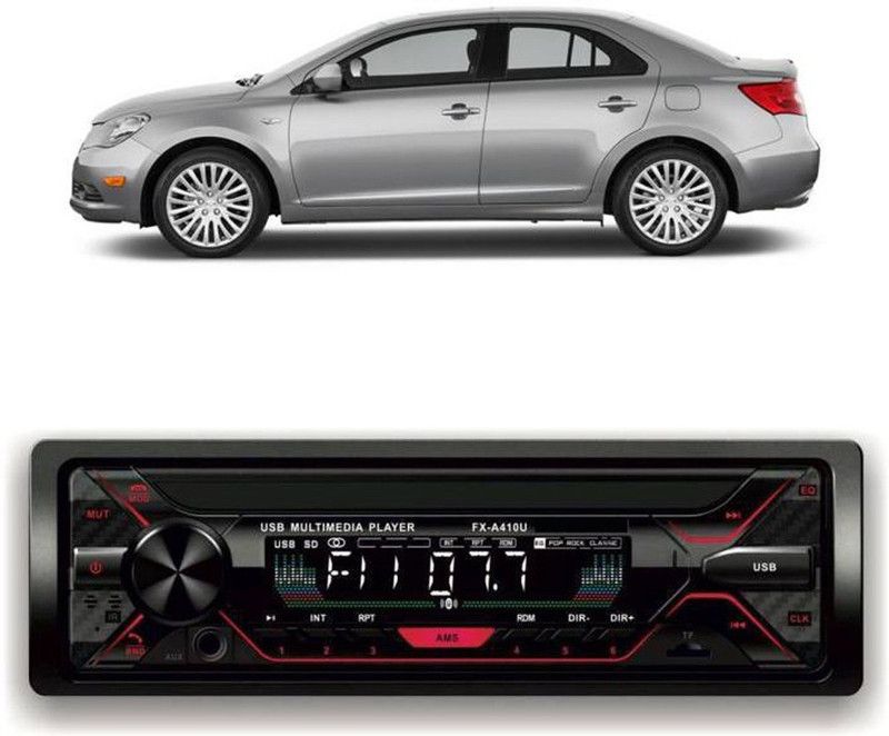 JBRIDERZ Car Stereo FX- A410U Car Stereo with Bluetooth, USB, SDCard , Aux E-326 Car Stereo  (Single Din)