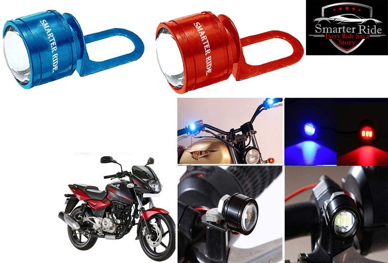 SMARTER RIDE Led Strobe Warning Brake Light for Bajaj Pulsar 180 License Plate Light Motorbike LED for Bajaj (12 V, 4 W)  (Pulsar 180, Pack of 2)