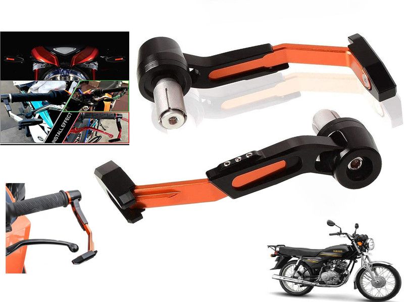 Generox Motorcycle Handlebar Grips Protective Guard For Crux Bike Crash Guard  (Yamaha)