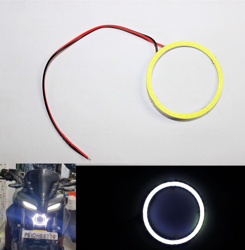 acube mart Angel ring 70mm light /Demon / Angel Eyes 1pc white Projector Lens