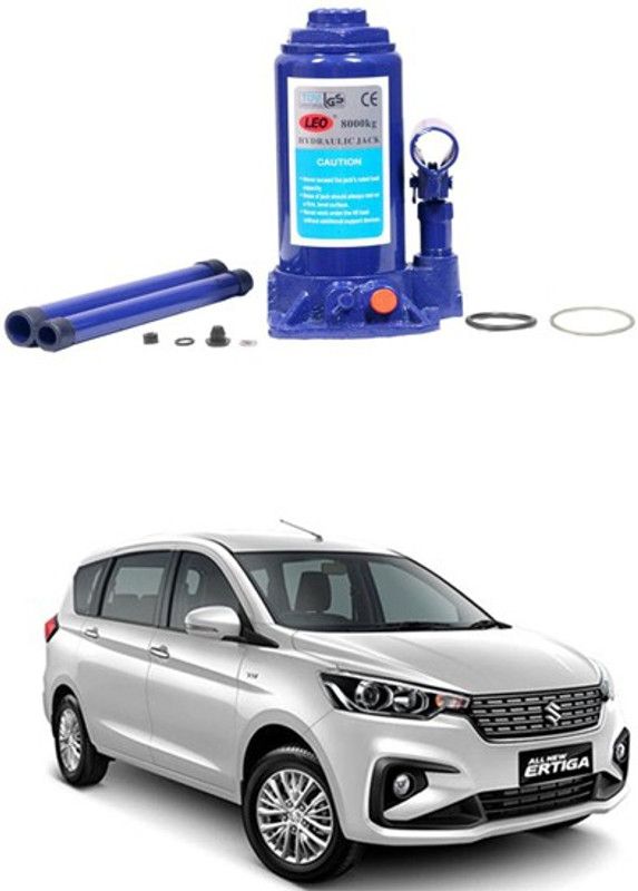 RKPSP Heavy Duty 8Ton Hydraulic Bottle Jack For New Ertiga Vehicle Jack Stand  (8000 kg)