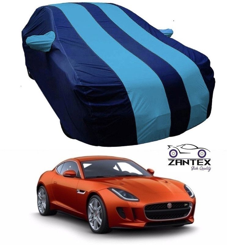 ZANTEX Car Cover For Jaguar F-Type (With Mirror Pockets)  (Blue)
