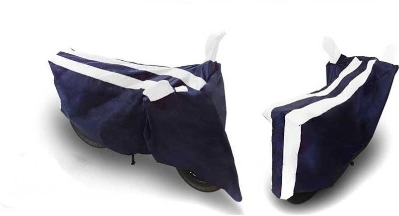 MoTRoX Two Wheeler Cover for Bajaj  (Avenger 220 Street, White)