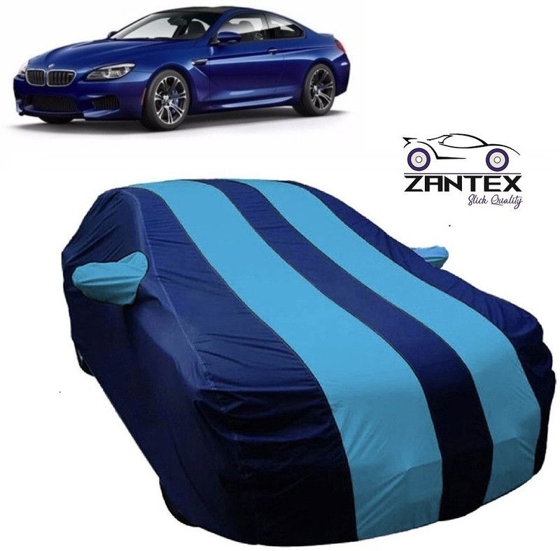 ZANTEX Car Cover For BMW M6 (With Mirror Pockets)  (Blue)