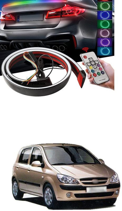 XZRTZ Plastic Car Door Guard  (Multicolor, Pack of 1, Hyundai, Getz)