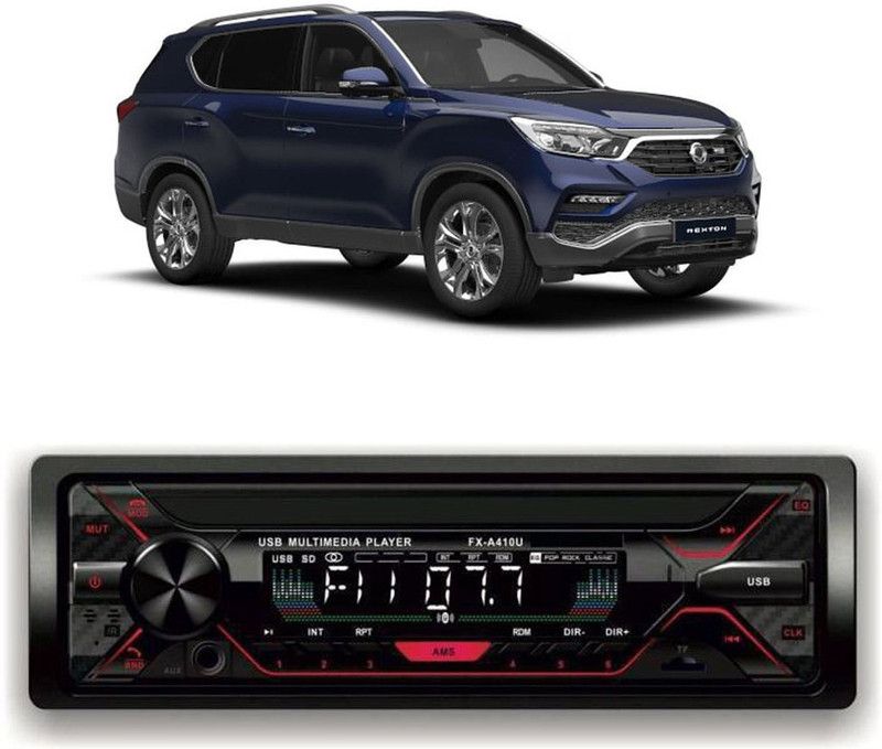 EverLand Car Stereo FX- A100U Car Stereo with Bluetooth, USB, SDCard , Aux E-501 Car Stereo  (Single Din)