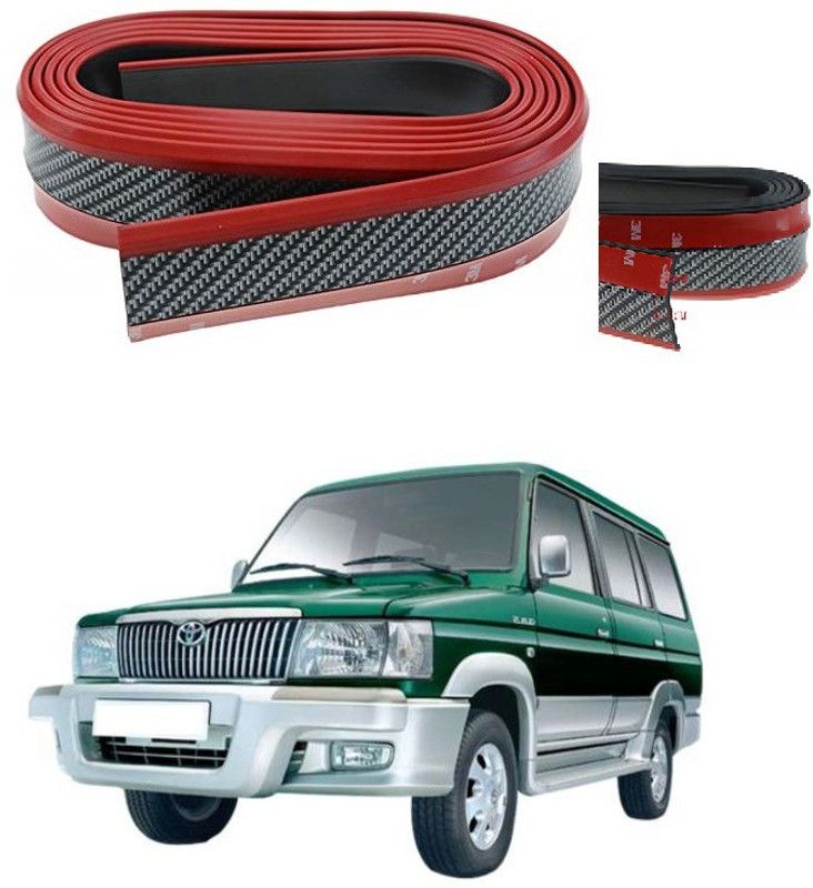 PRTEK Bumper Lip Side Skirt Rubber Edge Decorative Protector Trim universal 0008 Car Spoiler
