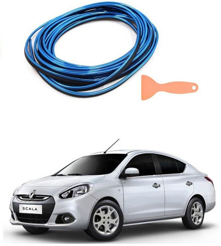 PRTEK Car Interior Decoration Accessory Beading,(5 Meters, BLUE)0039 Car Beading Roll For Grill and Garnish Cover  (5 m)