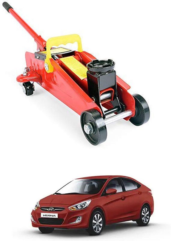 MATIES 2 Ton Car Hydraulic Trolley Jack For Verna 2011 For All Models Vehicle Jack  (2000 kg)