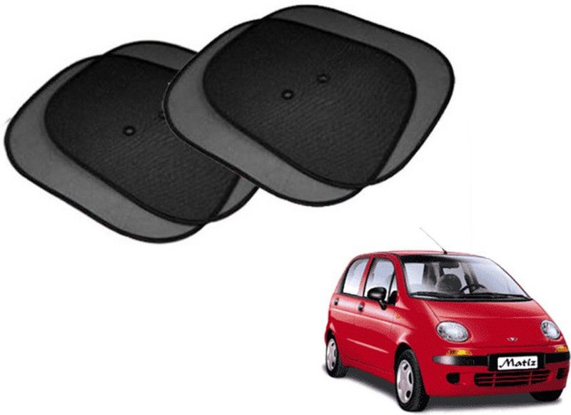MOCKHE Side Window Sun Shade For Daewoo Matiz  (Black)