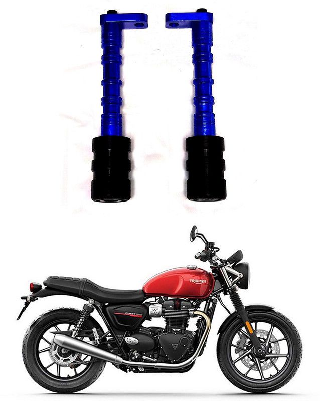 Enfield Works Heavy Duty CNC Frame Slider Crash Protection Guard (Frame Protector) P-329 Bike Crash Guard  (Universal For Bike)