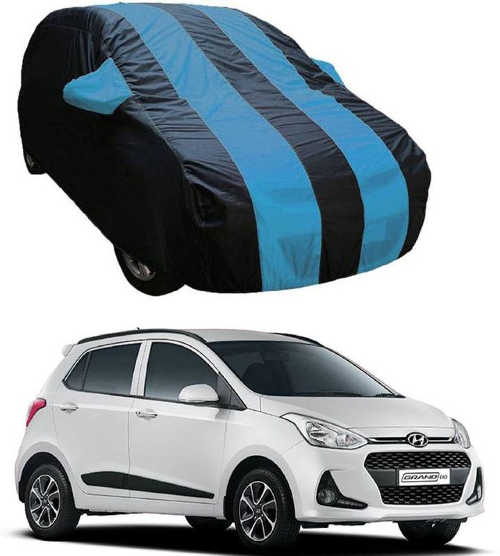 ABS AUTO TREND Car Cover For Hyundai Grand i10 (With Mirror Pockets)  (Multicolor)