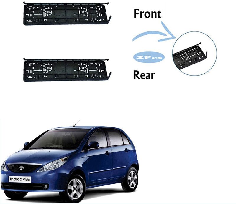 Ushergy Licence Plate-LP238 Car Number Plate  (Plastic 12 cm x 50 cm)