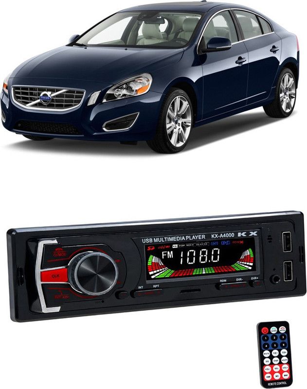 JBRIDERZ KX-A4000 with AUX/Bluetooth/USB/ MP3 G 621 Car Stereo  (Single Din)