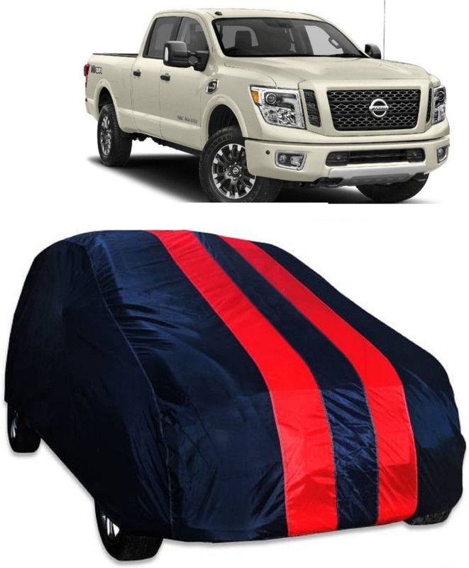 MoTRoX Car Cover For Toyota T100 (Without Mirror Pockets)  (Red, Blue)