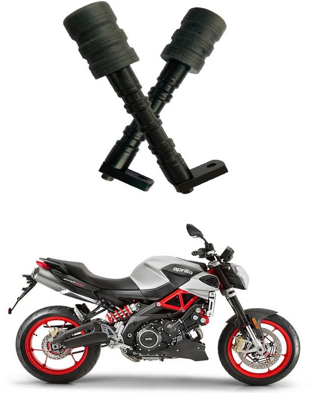 Enfield Works Super Strong Universal Bike Crash Guard Black / Slider-P-11  (Universal For Bike)