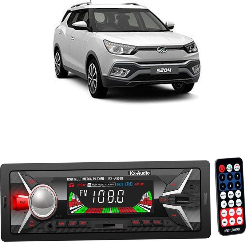 JBRIDERZ KX-A500U BLUETOOTH/USB/SD/AUX/FM/MP3 with Phone Caller Id Receiver B 274 Car Stereo  (Single Din)