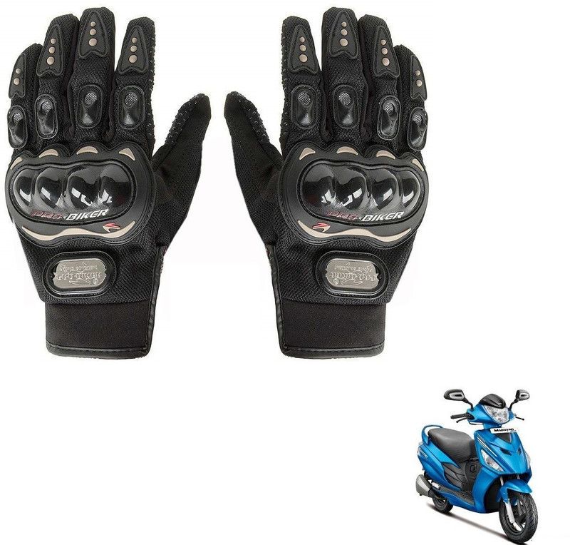 AuTO ADDiCT Bike / Motorcycle Riding Gloves (Black,XL) For Hero Maestro Edge 125 Riding Gloves  (Black)