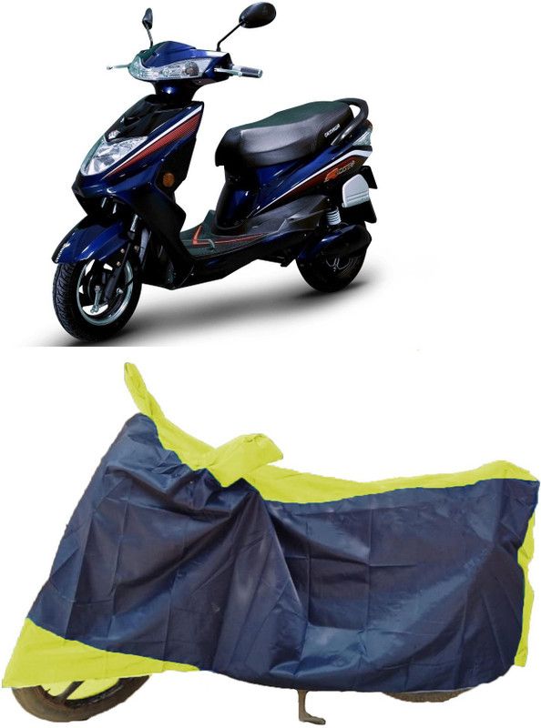 AutoFave Two Wheeler Cover for Okinawa  (Ridge Plus, Multicolor)