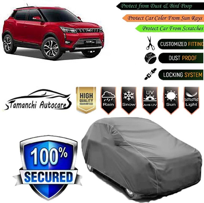 Tamanchi Autocare Car Cover For Mahindra XUV 300  (Grey)
