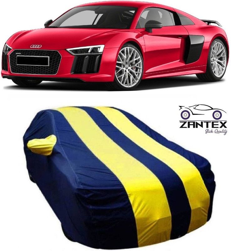 ZANTEX Car Cover For Audi R8 (With Mirror Pockets)  (Blue, Yellow)