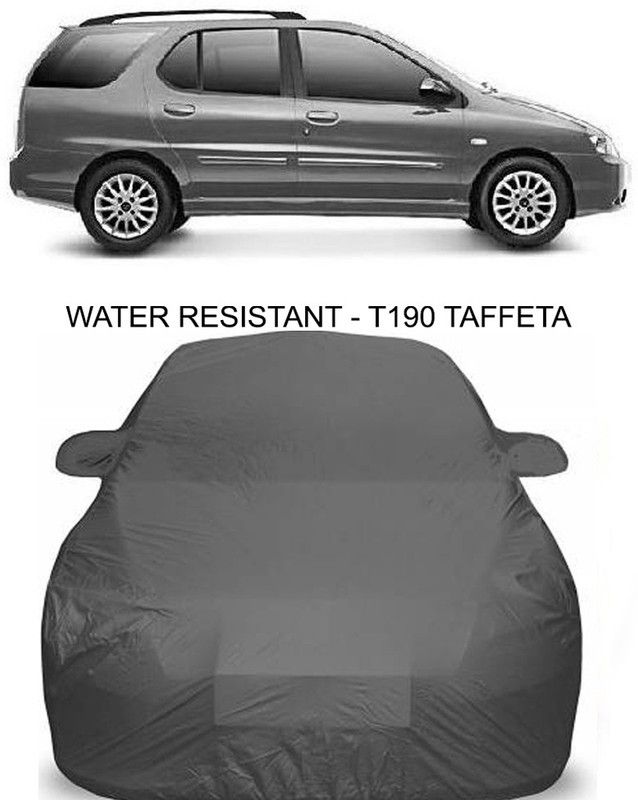 MoTRoX Car Cover For Tata Indigo Marina (With Mirror Pockets)  (Grey)