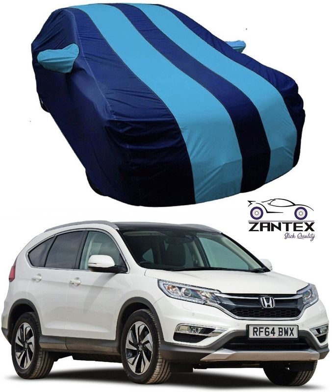 ZANTEX Car Cover For Honda CR-V (With Mirror Pockets)  (Blue)