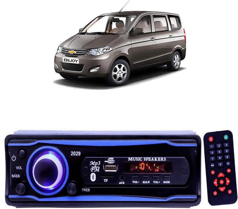 Genipap Blue 2029 USB/AUX/SD/BLUETOOTH/FM/MP3 BOOM MASTER STANDARD- G 85 Car Stereo  (Single Din)