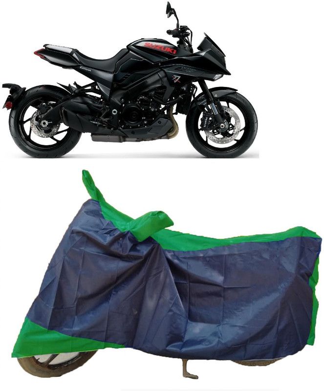 AutoKick Two Wheeler Cover for Suzuki  (Katana, Multicolor)