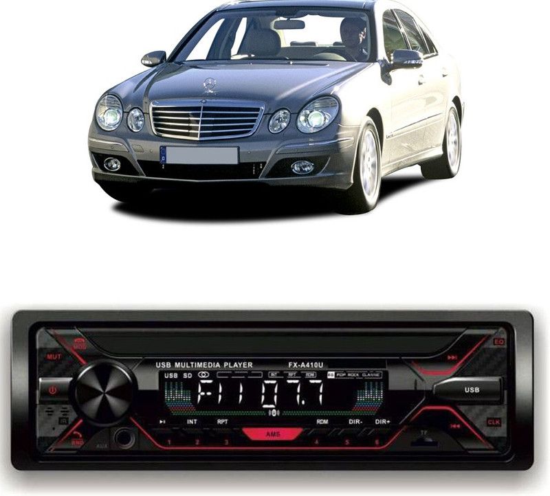 Genipap Car Stereo FX- A100U Car Stereo with Bluetooth, USB, SDCard , Aux G-387 Car Stereo  (Single Din)