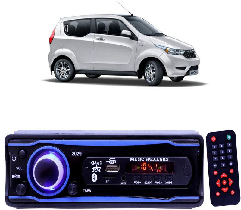 Purpleheart Blue 2029 USB/AUX/SD/BLUETOOTH/FM/MP3 BOOM MASTER STANDARD- P263 Car Stereo  (Single Din)
