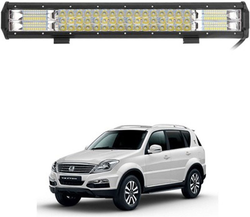 AYW 52LED Waterproof/High Power Bar Light 288W/12V (Car/Truck) For Rexton Fog Lamp Car LED for SsangYong (12 V, 288 W)  (Rexton, Pack of 1)
