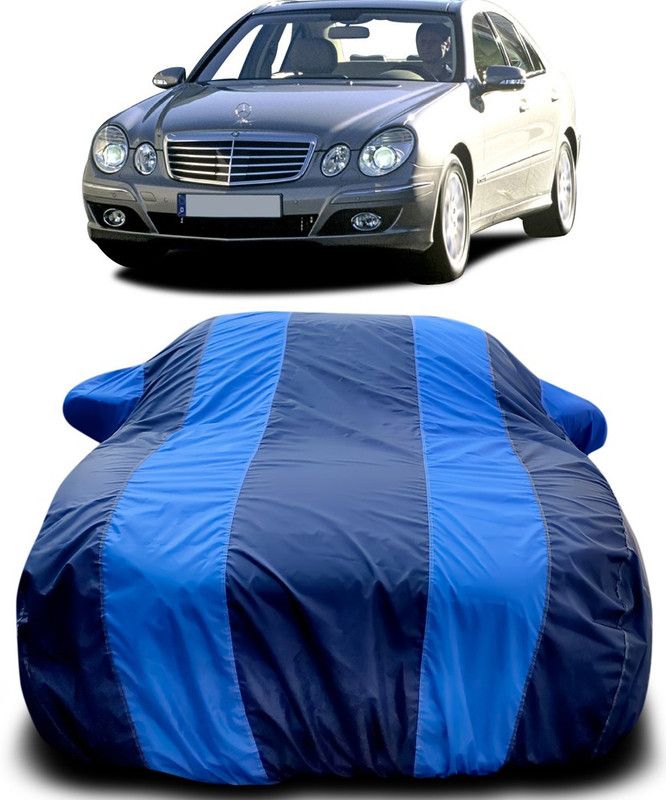Dvis Car Cover For Mercedes Benz E280 Cdi (With Mirror Pockets)  (Blue, Blue)