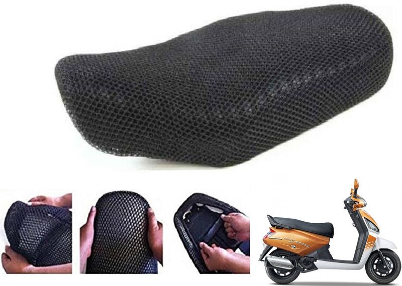 Shopland SEAT-COVER-NET-132SL Single Bike Seat Cover For Mahindra Gusto