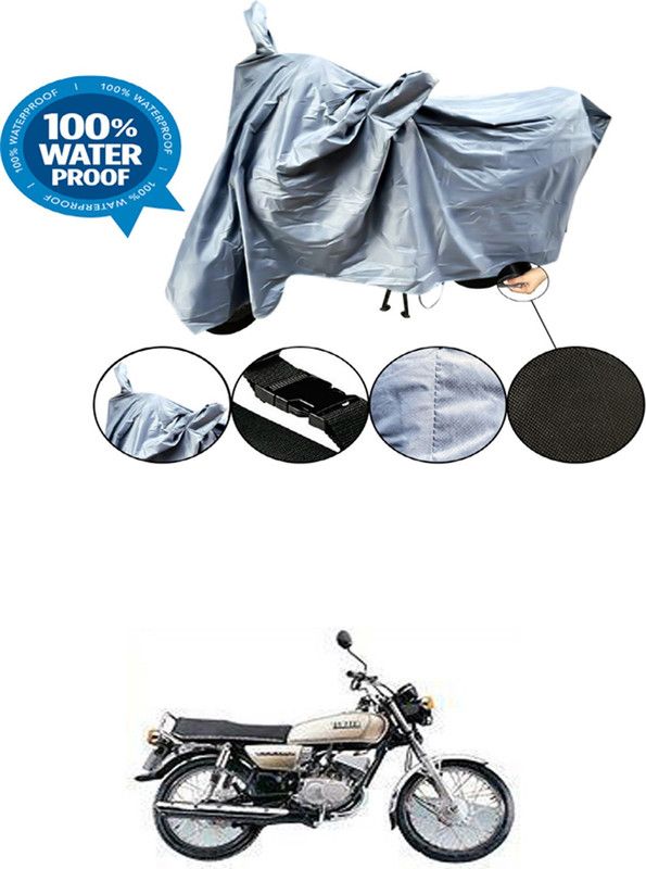 RONISH Waterproof Two Wheeler Cover for Yamaha  (RX135, Grey)