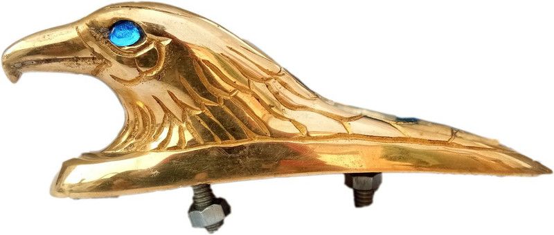 BikenWear Emblem for Car & Bike  (Gold)