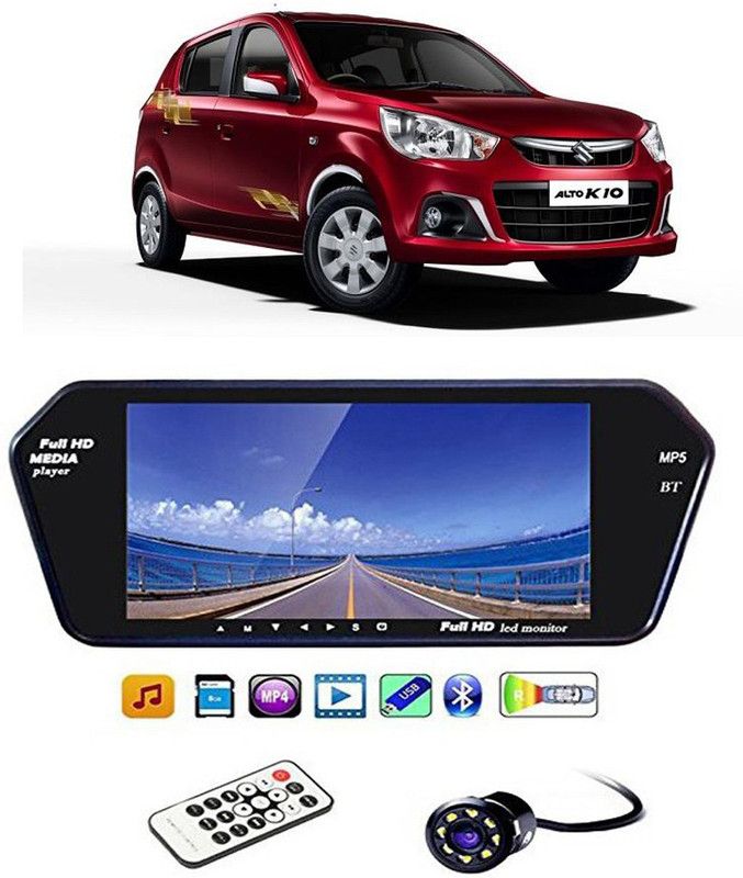 Enfield Works 7InchFull HD Touch Screen Bluetooth LED Screen & LED Reverse Camera E-3324 FullHD Touch Screen Bluetooth LED Screen&+8 LED Reverse Camera E-3324 Vehicle Camera System