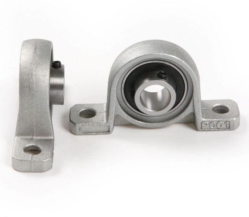 INVENTO 4Pcs P004 20mm Self Aligning Flange Pillow Block Ball Bearing For Robotics/CNC Wheel Bearing