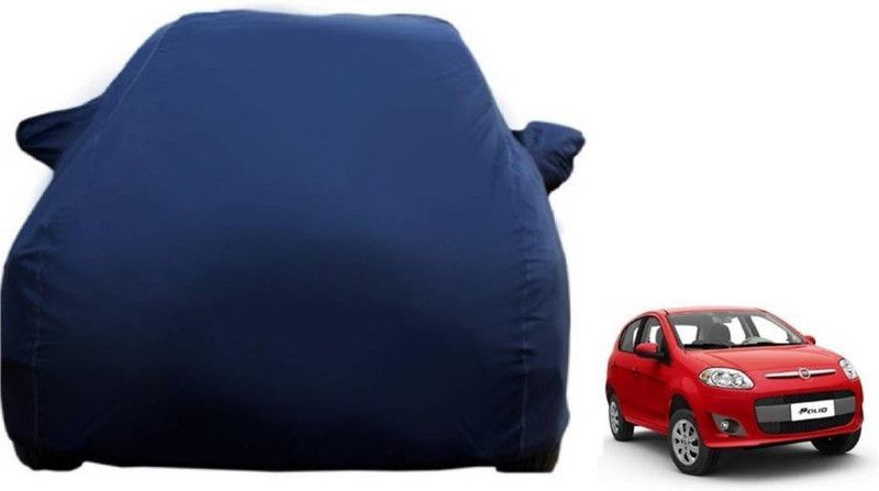 Gargi Traders Car Cover For Fiat Palio (With Mirror Pockets)  (Blue)