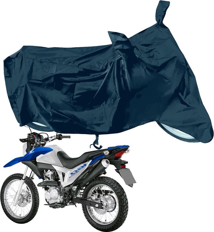 RiderShine Waterproof Two Wheeler Cover for Honda  (NXR 160, Black)