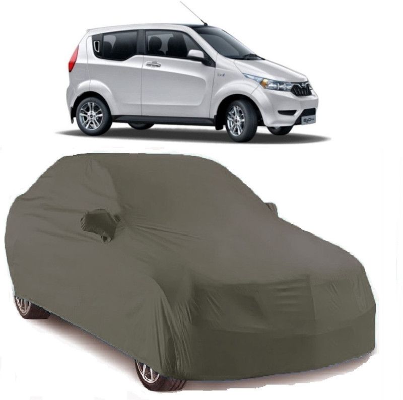 Gargi Traders Car Cover For Mahindra e20 (With Mirror Pockets)  (Grey)