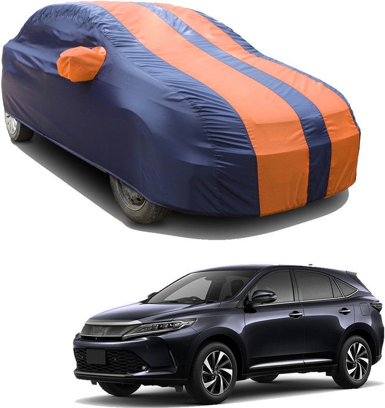 SS FOR YOUR SMART NEEDS Car Cover For Tata Harrier XZA Dual Tone AT Diesel (With Mirror Pockets)  (Orange, Blue, For 2019 Models)