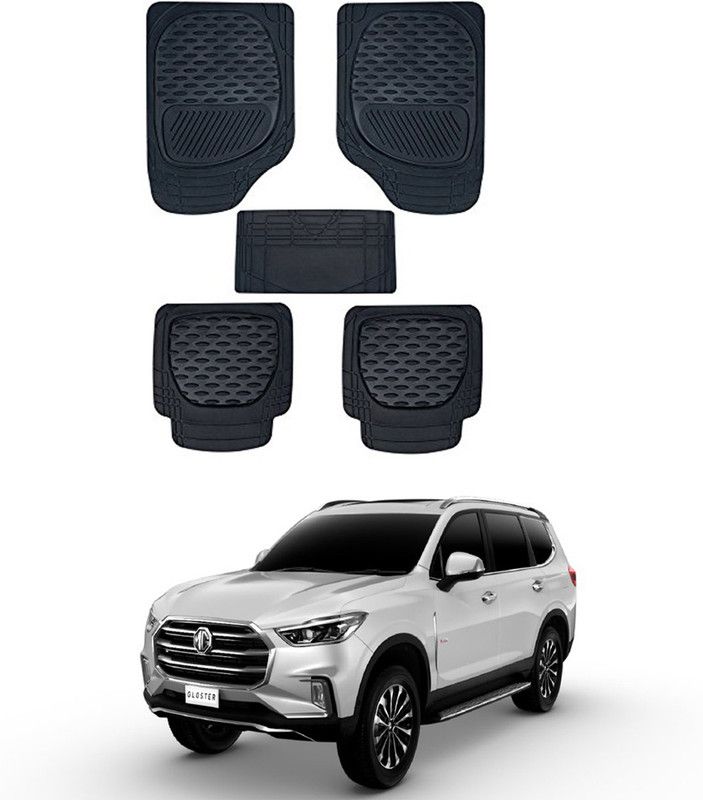 RONISH PVC Standard Mat For MG Gloster  (Black)