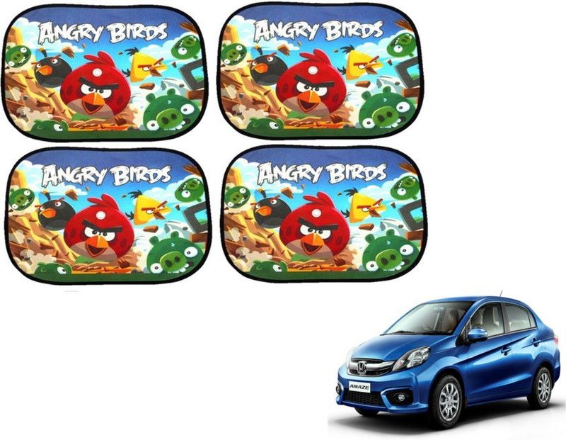 MOCKHE Side Window Sun Shade For Honda Amaze  (Multicolor)