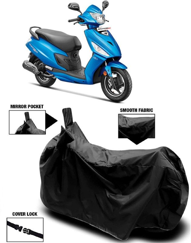 AutoFave Two Wheeler Cover for Hero  (Maestro Edge 125, Black)