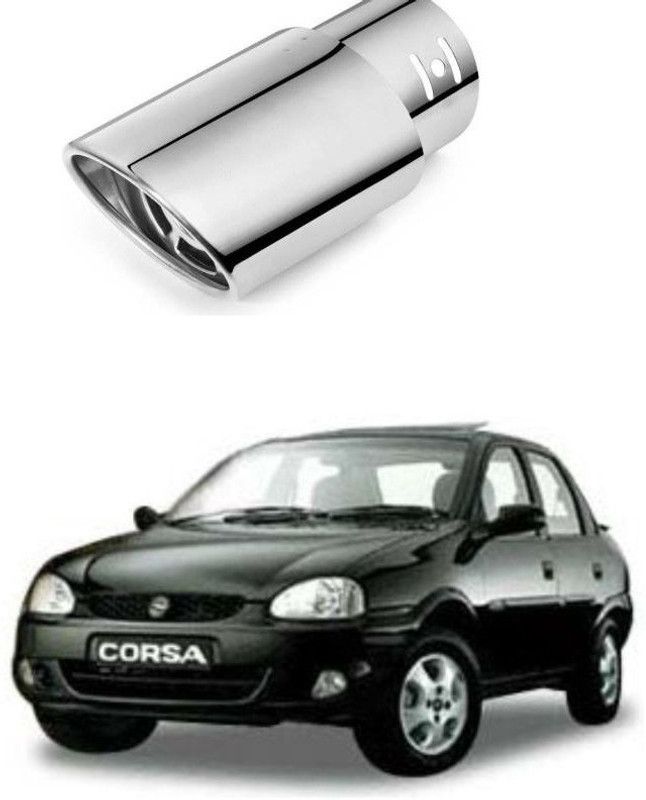 PRTEK Car Exhaust Tube in Tube-Silencer A Muffler Tip for All Cars (Universal) 0029 Car Silencer  (SILENCER TIP A)